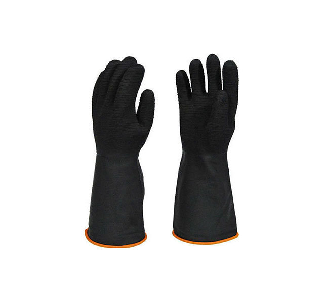 Rough Industrial Gloves Wrinkle Palm
