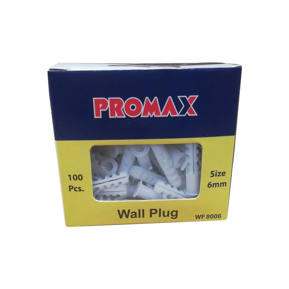 Wall Plug PR004/6M [100PCS] RIM TYPE