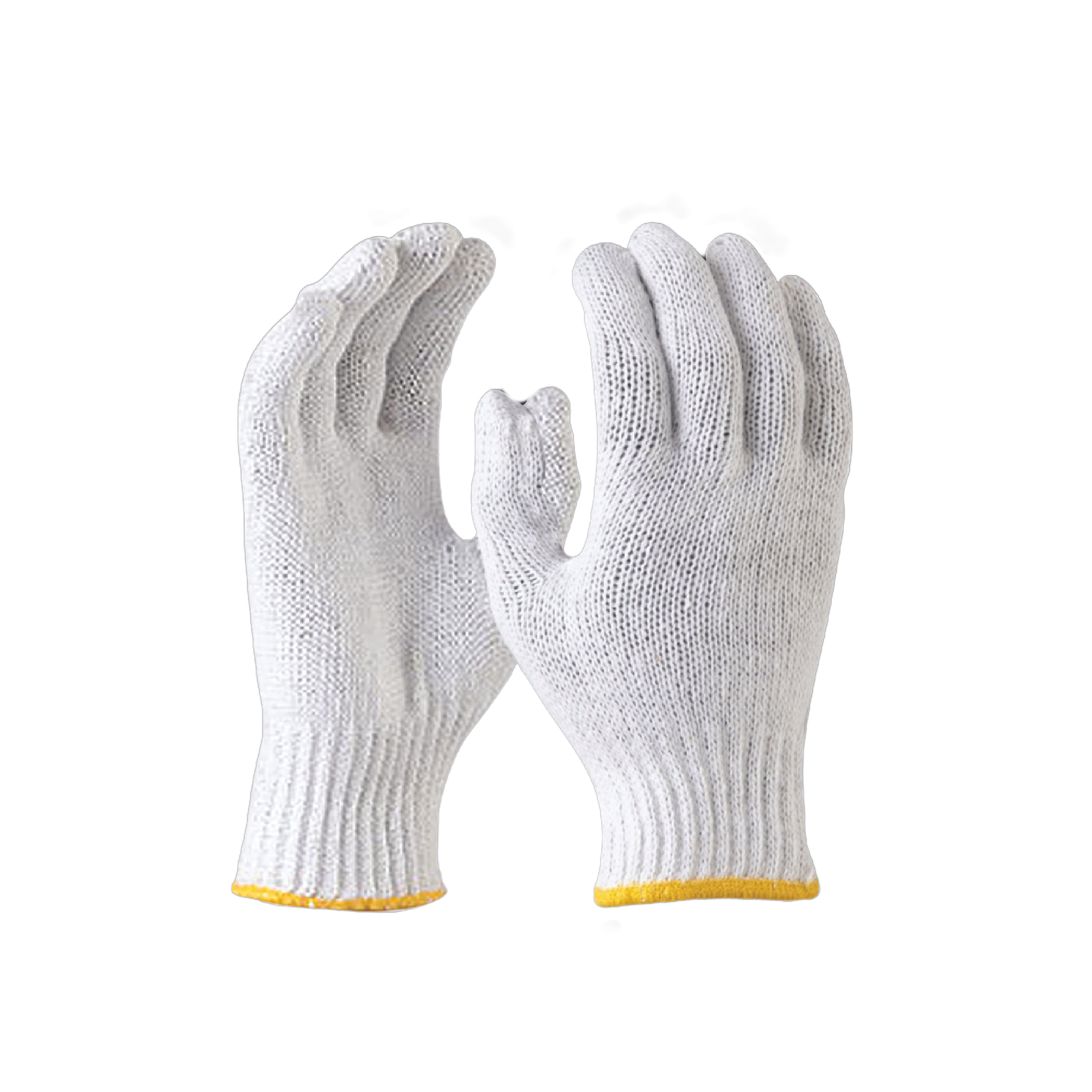 COTTON GLOVES NATURAL WHITE