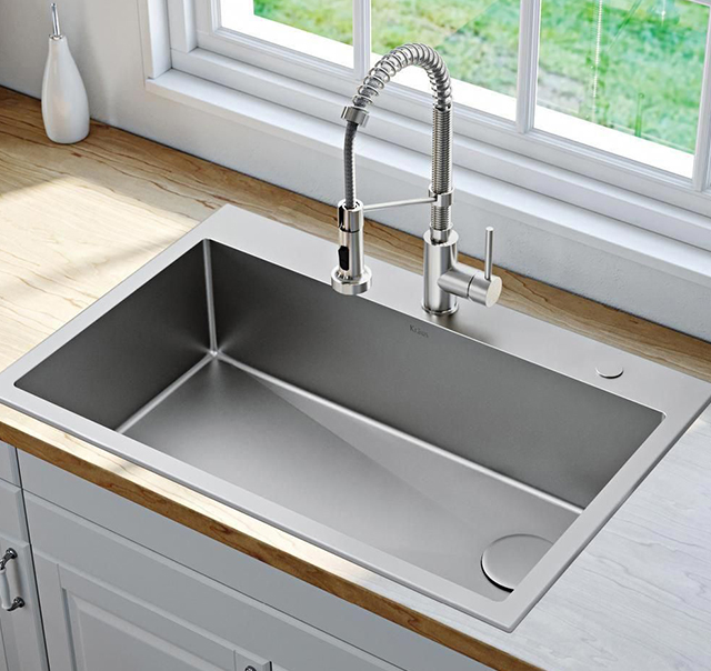 elegant kitchen sink