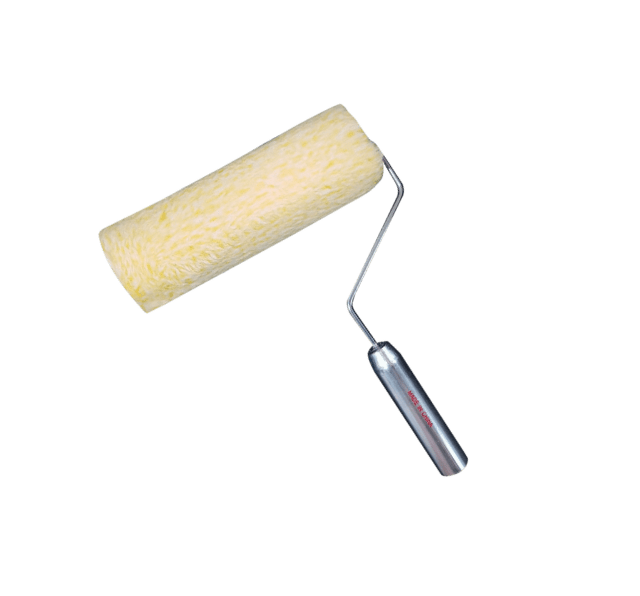 PAINT ROLLER W. STEEL HANDLE