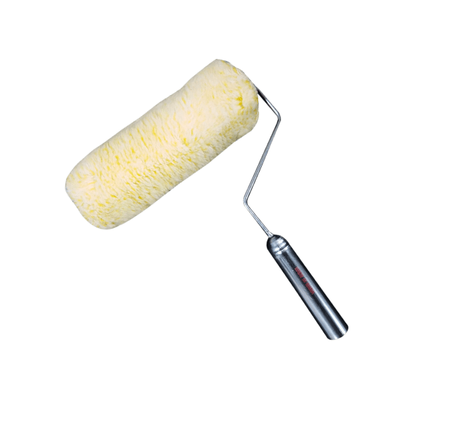 PAINT ROLLER W.STEEL HANDLE