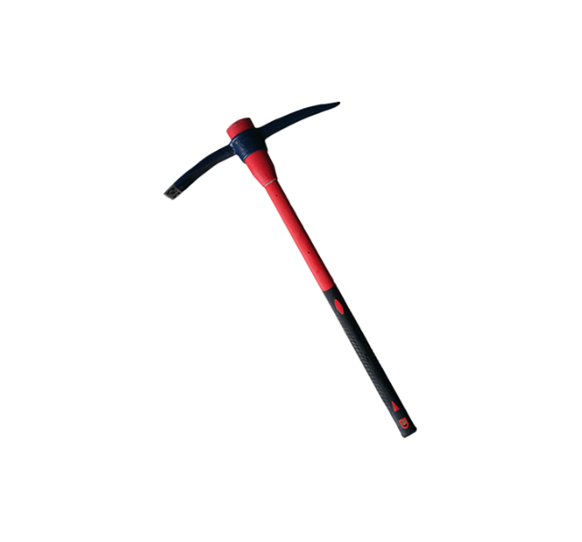 PICKAXE WITH FIBRE HANDLE