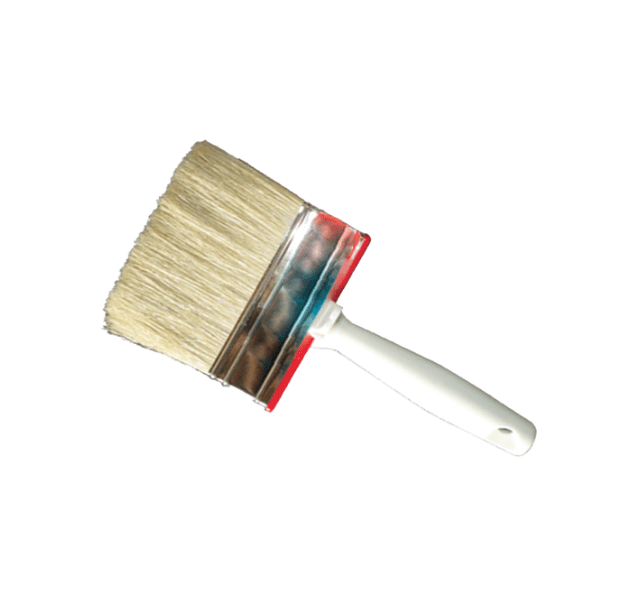 BOX BRUSH WITH WHITE BRISTLE STG