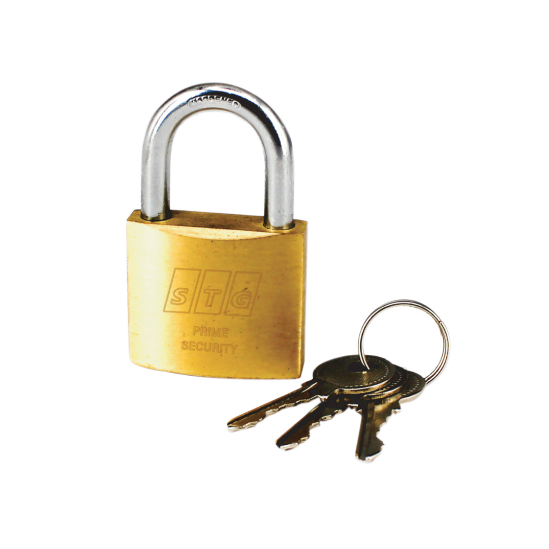 BRASS PADLOCK STG