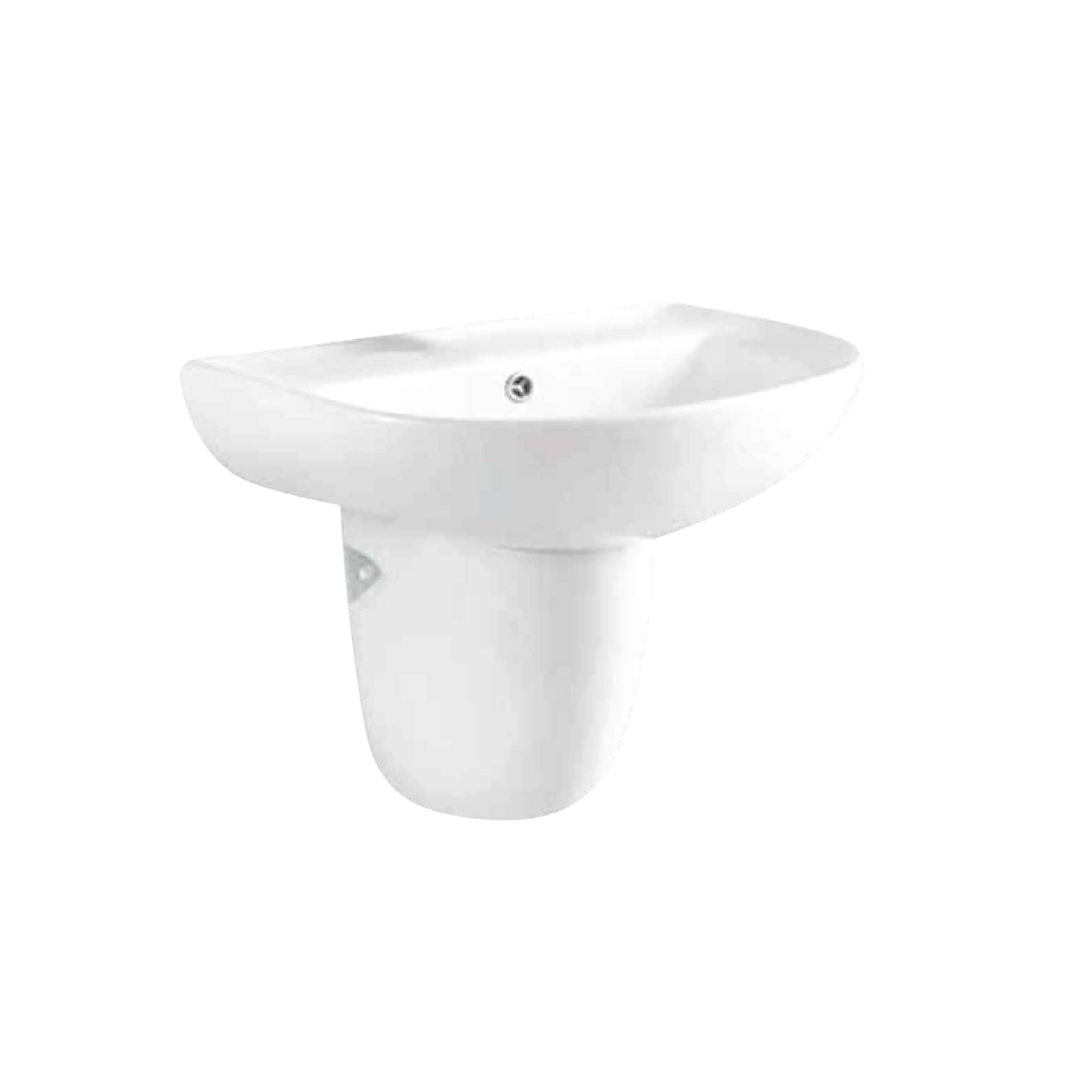WASH BASIN HALF PEDESTAL 28