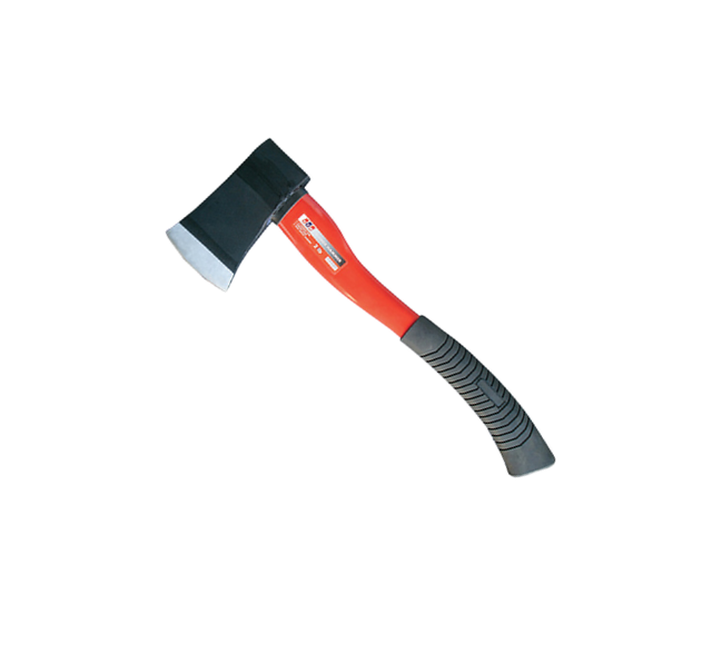 AXE WITH FIBRE HANDLE