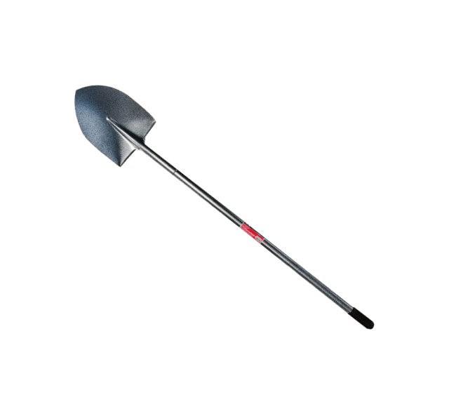 HAND SHOVEL LONG METAL HANDLE – POINT